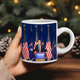 Bybykoi 2024 Trump Mug Maga Novelty Coffee Mugs Make America Great Again Coffee Mug Donald Trump Merchandise Man Face Mug Keep America Great Take America Back…