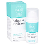 Science of Skin Solution for Scars - Advanced Active Scar Cream. Reduces the appearance of old & new scars. Clinically proven to reduce the appearance of scarring