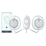 Elvie Stride Hospital-Grade App-Controlled Breast Pump | Hands-Free Wearable Ultra-Quiet Electric Breast Pump with 2-Modes 10-Settings & 5oz Capacity per Cup (Stride Pump)