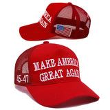 Trump Hat 2024 MAGA Hat Make America Great Again Hat Donald Trump Merchandise Embroidered Adjustable Trucker Hat