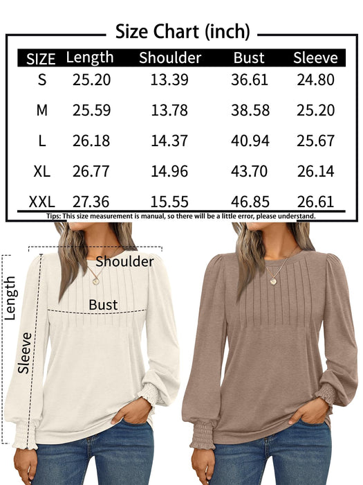 AUTOMET Christmas Long Sleeve Shirts Business Casual Tops Womens Trendy Dressy Blouses Cute Work Thanksgiving Tee T Tshirts 2024 Ladies Tunic Clothes Outfit Green