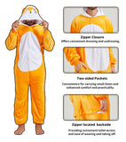 QUCH Adult Onesie Costume-Unisex Animal Onesies for Adults Halloween Costume, Halloween Onesie Adult Onesie Pajamas for Women Fox XL