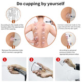 Cupping Therapy Set,32 Therapy Cups Cupping Set with Pump, Professional Chinese Acupoint Cupping Therapy Sets Hijama for Cupping Massage, Muscle&Joints