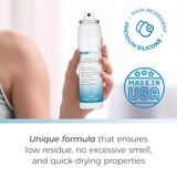 EASEntials Skin-Friendly No Sting Adhesive Remover Spray, Ideal for Ostomy Patients, Sensitive Skin, and Bandage Removal, Low Residue, Quick Dry, Non-Sticky Formula, Better Than Wipes, 50 ml