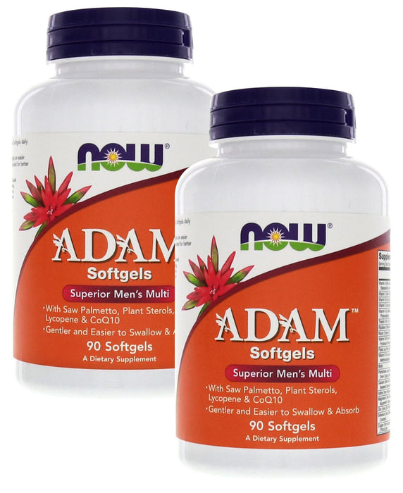 Adama Men's Multivitamin – Daily Nutritional Support – 90 Softgels (Pack of 2) – A Balanced Formula for General Wellness