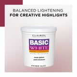 Clairol Professional Basic White Lightener for Hair Highlights, 16 oz.