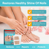 Toenail Repair Treatment, 16Pcs Nail Repair Treatment Extra Strength, Restores Health Appearance of Discolored or Damaged Nails, Comfortable & Convenient