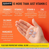 Airborne 1000mg Vitamin C Chewable Tablets Citrus & Very Berry Flavor (Combo Flavor (Pack of 2))