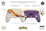 PowerA Enhanced Wireless Controller for Nintendo Switch - Pokémon: Pikachu Retro, Nintendo Switch - OLED Model, Nintendo Switch Lite, Gamepad, game controller, Bluetooth controller