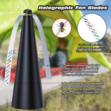 Outdoor Fly Fans for Tables, USB & Batteries Mute Fly Repellent Fan Fly Spinner Table Top, Food Bug Fans to Keep Flies Away for Picnic, Barbeque, Party, Patio