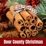 Door County Coffee Door County Christmas Flavored Coffee Ground | 8oz Bag | Holiday Seasonal Coffee | Medium Roast | 100% Specialty Arabica Coffee | Cinnamon & Spice Flavored Coffee