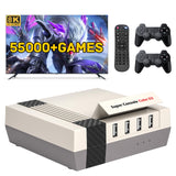 Kinhank Super Console Cube X3 Retro Game Consoles Built-in 55000+ Games, Android 9.0/Emuelec 4.6/CoreE System, S905X3 Chip, 8K UHD Output,2.4G/5G, Emulator Console Compatible with Most Emulators