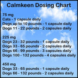 Calmkeen 450 mg 60 Count Nutritional Supplement for Large Dogs 33 Pounds and Up (Formerly Calmkene)