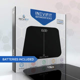 INEVIFIT Premium Bathroom Scale, Highly Accurate Digital Bathroom Body Scale, Precisely Measures Weight up to 400 lbs