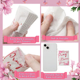 100 Bulk Pocket Mini Tissues Travel Size, Packs for Guests 3 Ply Always Pray & Never Give up Individual Facial [Tissue]s for Wedding Graduation