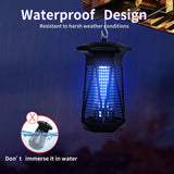 NOBUZZ Bug Zapper Outdoor Indoor, 4200V 18W Electric Mosquito Zapper, Fly Traps, Fly Zapper, IPX6 Waterproof Mosquito Killer for Home Patio Office Courtyard