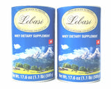 Lebasi Lactoserum Swiss Whey Supplement Powder Immune Support Suero de Leche 500 gr Two Pack