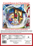 Nativity Snow Globes Chocolate Advent Calendar with Nativity Story (Countdown to Christmas)