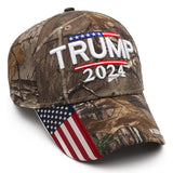 Trump Hat Donald Trump 2024 Hat MAGA Hat Make Keep America Great USA Embroidered Adjustable Baseball Cap Camo