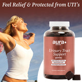 Aura Cranberry Gummies for Women - Urinary Tract Health Support