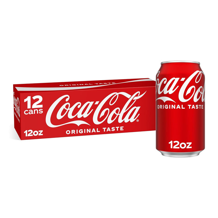 COCA-COLA Coke Soda, 12 Ounce (12 Cans)