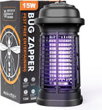 Mosquito Zapper, Meilen Bug Zapper Outdoor, Electric 4000V Fly Zapper Waterproof Bug Zapper Indoor, Portable Fly & Insect Killer for Patio, Home, Kitchen, Backyard