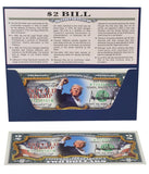 Trump Stand Strong $2 Bill Donald Trump 2 Dollar Bill Trump Never Surrender Colorized Mugshot $2 Bill Uncirculated Commemorative Coin Trump Merchandise