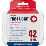 DecorRack 500 Piece First Aid Kit, 12 Individual Boxes of 42 Items Each, First Aid Kits for Minor Cuts, Scrapes, Travel, Car, Home, Work, Field Trips or Camping (500pcs, 12 Pack)