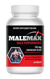 MaleMax Edge Enlargement Pills- Boost Up to 3 Inches Fast- Amplify Male Size- Extend in Length, Engorge in Girth- Stamina Multiplier- 60 Tablets