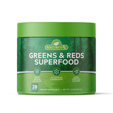 Nature's RX | #1 RATED Greens & Reds Superfood | Strengthen Immune System, Reduce Bloating | 17 Powerful Ingredients | 100% Naturally Sourced & 3rd Party Tested Ingredients - 28 Servings