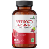 Futurebiotics Beet Root + L-Arginine 2000 MG, Non-GMO, 120 Vegetarian Capsules (Packing may vary)