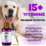 Multivitamin for Dogs, 15 in 1 Multivitamin for Dogs, Dog Vitamins and Supplement