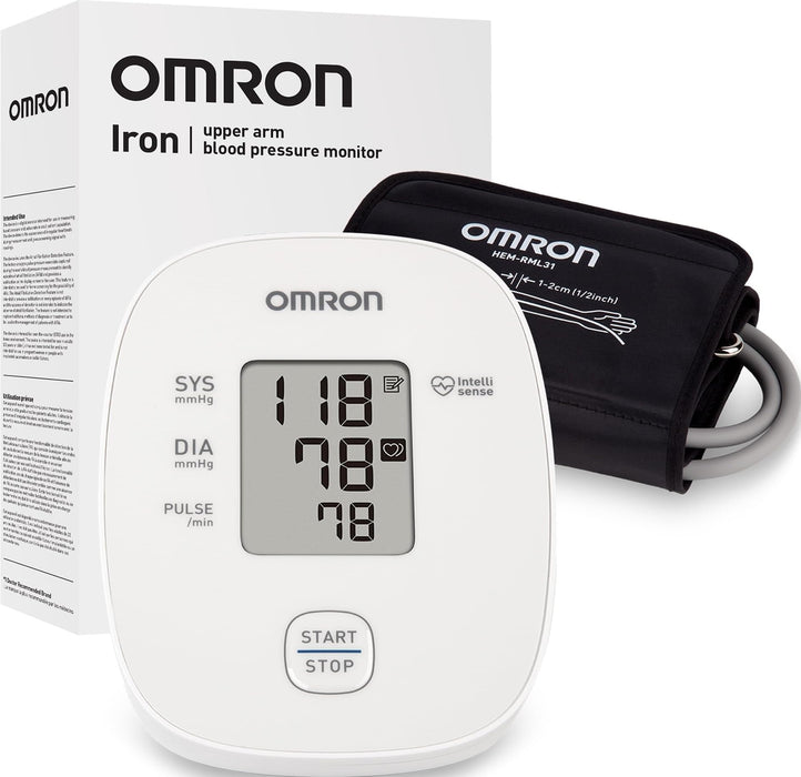 OMRON Iron Blood Pressure Monitor & Upper Arm Blood Pressure Cuff