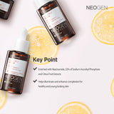 DERMALOGY by NEOGEN Real Vita C Serum 1.12 oz (32g) - Brightening, Hydrating Facial Serum with 22% Vitamin C (Pure Ascorbic Acid), Vitamin E, Vitamin B5 and Niacinamide - Korean Skin Care