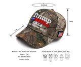 Trump Hat 2024 MAGA Hat Embroidered Take America Back Donald Trump Slogan USA Adjustable Mesh Red Baseball Cap for Woman Men