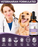 Probiotics for Dog | 60ML Liquid Probiotics for Dogs Support Gut Flora, Digestive Health & Diarrhea| Dog Digestive Enzymes & Prebiotics | Dogs Probiotics Allergies & Itchy Skin Relief | 2 fl oz, Bacon