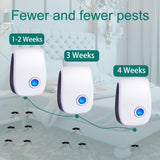 Ultrasonic Pest Repellent 10 Packs,Indoor Pest Repellent, Electronic Plug in Pest Control for Mosquito, Bugs,Roach, Ant, Rodent, Mouse, Spider Repellent for House, Warehouse