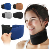 Neck Brace Cervical Collar, Soft Neck Support Brace with 4pcs Cloth Covers, Adjustable Collar for Neck Pain, Relief Cervica Spine Pressure & Wrap Aligned Vertebrae Stable for Sleeping (XLarge, 3.9″)