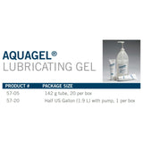 Aquagel Lubricating Jelly 5 oz. Tube, 57-05 - Sold by: Pack of One