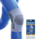 KEDLEY Knee Support Sleeve | Premium Elasticated Compression Support Band | Aiding Rehabilitation, Joint Pain, Knee Swelling & Arthritis | Ideal for Sports, Exercise, Gardening & Everyday Use.