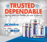 ACDelco 40-Count AA Batteries, Maximum Power Super Alkaline Battery, 10-Year Shelf Life, Reclosable Packaging, Blue