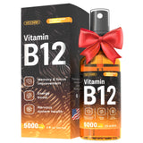 MOONRIN B12 Liquid Spray - Vitamin B12 Drops for Energy and Nerve Function – Support Brain, Memory, Mood, Immune System with B12 Sublingual Vitamins – Maximum Strength Vegan B12 Supplement – 2 Fl Oz