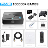 Kinhank Super Console X2 Retro Game Console Built-in 100000+ Games, Android 9.0/Emuelec 4.5 Game System, S905X2 Chip, 4K UHD Output,2.4G/5G, BT 5.0