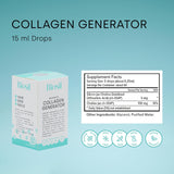 Biosil Collagen Generator - 0.5 fl oz Drops, Pack of 2 - with Patented ch-OSA Complex - Generates & Protects Your Own Collagen - GMO Free - 120 Total Servings