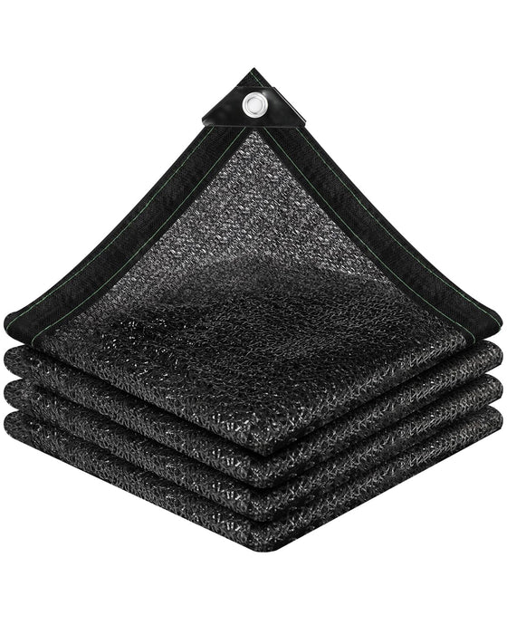 vensovo 50% Sunblock Shade Cloth Net Black Resistant - 8x20 Ft Garden Shade Mesh for Plant Cover, Greenhouse, Chicken Coop, Kennels, Tomatoes Plants
