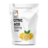 It's Just - Citric Acid, Food Grade, Non-GMO, Bath Bombs (2.5 Pounds)