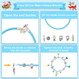 Princess Advent Calendar 2024 Teen Girls, 24 Days of Christmas Countdown Calendar with 2 DIY Bracelets and 22 Charms, 6-18 Year Old Girl Christmas Gift Ideas