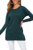 levaca Womens Pullover Sweatshirts Tunic Tops for Leggings Christmas Green XXL