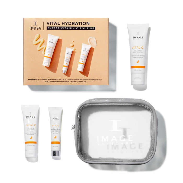 IMAGE Skincare VITAL HYDRATION 3-Step Vitamin C Routine kit