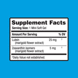 Ocuvite Blue Light Lutein 25mg Lutein & Zeaxanthin Supplement, by Bausch + Lomb, 30 Softgels (Packaging May Vary)
